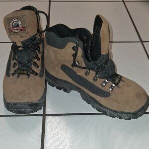 Boots Tan and Black Men's Outdoor Boots